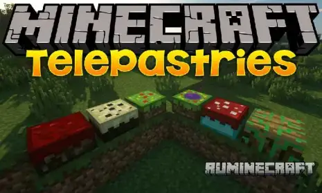 Мод TelePastries для Майнкрафт 1.21.1 / 1.20.6