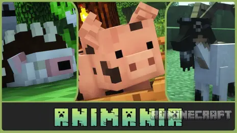 Мод Animania для Майнкрафт 1.12.2 / 1.11.2